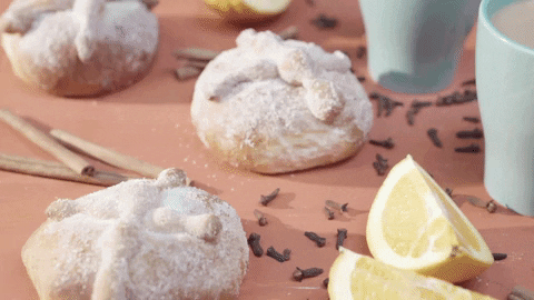 Pan De Muerto Food Recipe GIF by evite - Find & Share on GIPHY