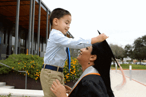 Mother And Son GIF by The University of Texas Rio Grande Valley