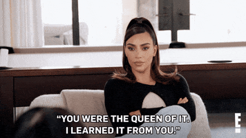 Keeping Up With The Kardashians Queen GIF by E!