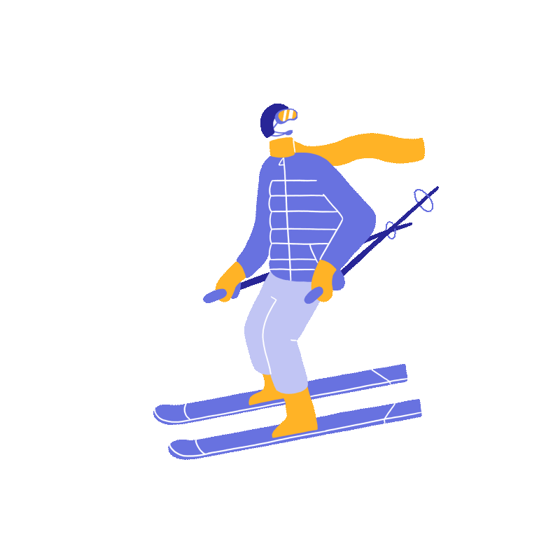 Winter Sports Animation Sticker by Lobster Studio for iOS & Android GIPHY