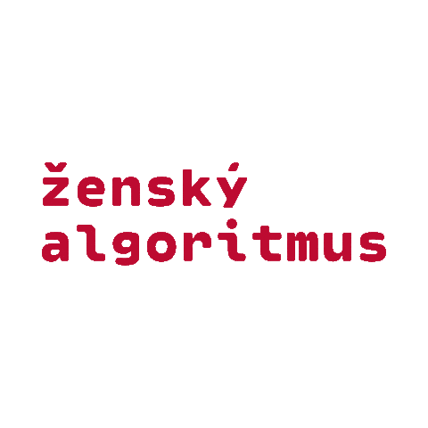 Zensky algoritmus Sticker