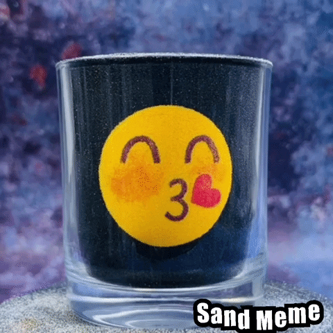 Love You Sand GIF