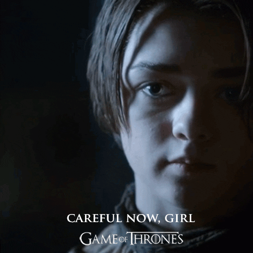 arya GIF by Game of Thrones