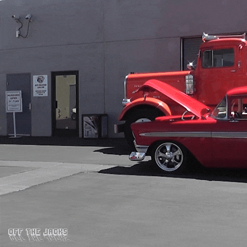 chevy truck chevrolet GIF by Off The Jacks