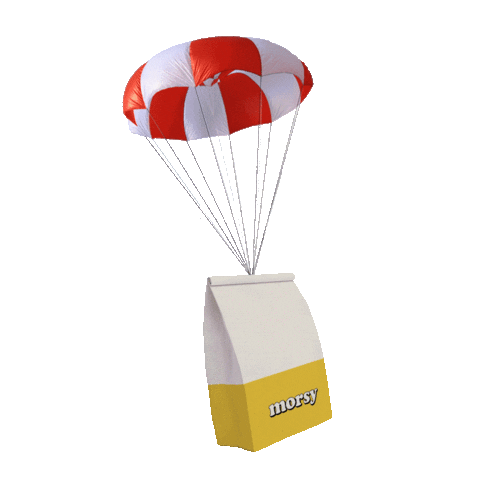 Parachute Sticker by Morsy Morsy