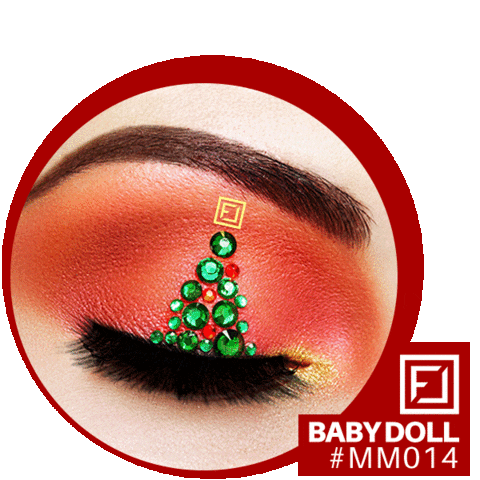 Christmas Lash Sticker by Flawless Lashes By Loreta