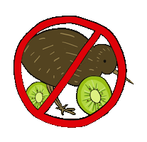Kiwi Jamonada Sticker by 9Pio