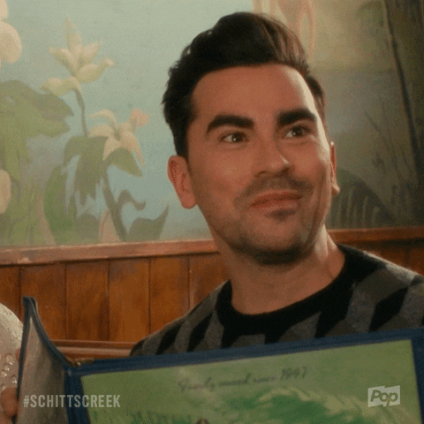 Happy Pop Tv GIF by Schitt's Creek - Find & Share on GIPHY