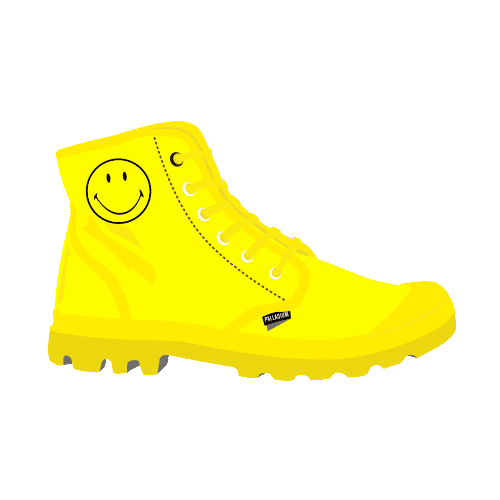 yellow palladium boots
