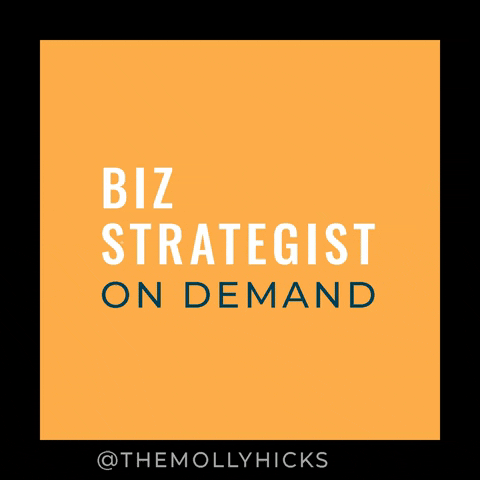 Molly Hicks, Brand Strategist GIF