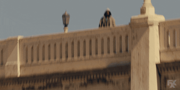 spying desmin borges GIF by You're The Worst 