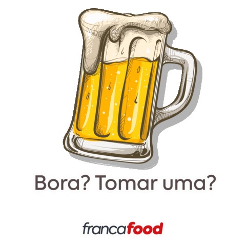 Beer Bora Tomar Uma Sticker by FrancaFood