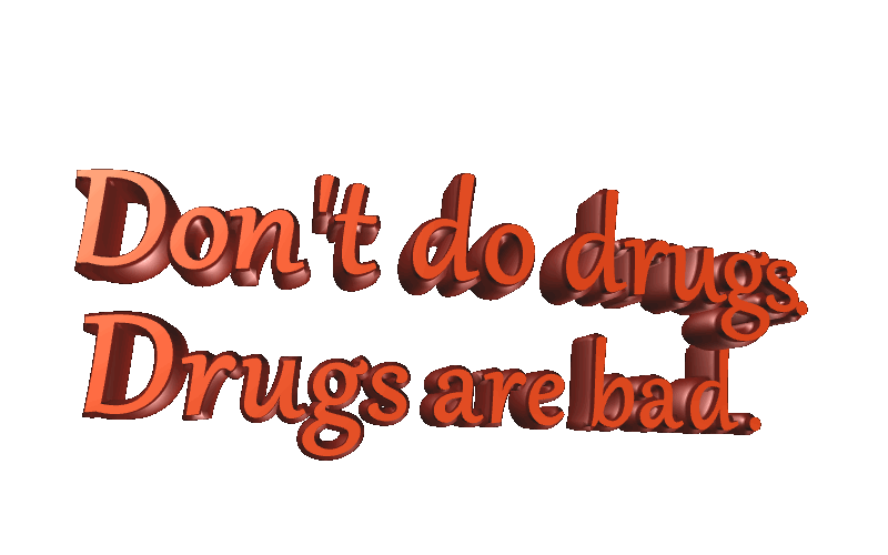 Text Dont Do Drugs Sticker for iOS & Android GIPHY