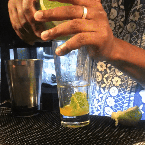 Cocktails Ian Burrell GIF