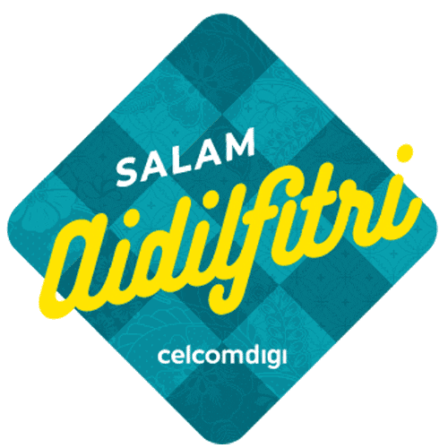 Raya Ketupat GIF by Celcom