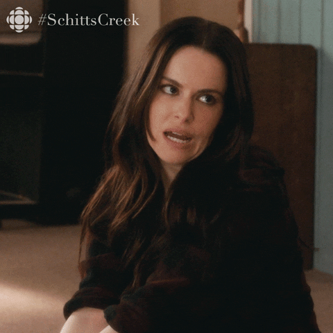 Do Not Think Schitts Creek GIF by CBC