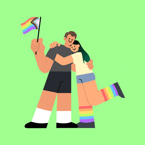 Gay Pride GIF by Diane