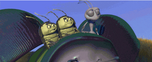 a bug's life lol GIF by Disney Pixar
