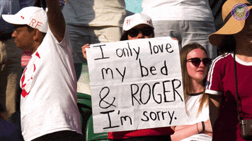 Mirka Federer Tennis GIF by Wimbledon