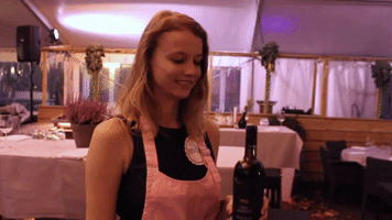 wine bottle GIF