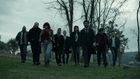 La Casa De Papel Tokyo GIF by NETFLIX - Find & Share on GIPHY