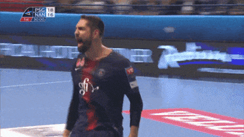 champions league rage GIF by Paris Saint-Germain Handball