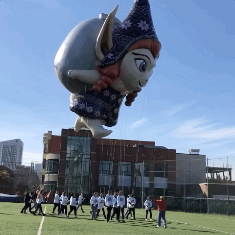balloonfest macys parade 2018 GIF by The 91st Annual Macy’s Thanksgiving Day Parade