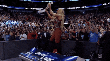 happy smackdown live GIF by WWE