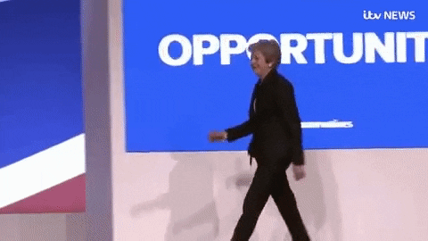 Theresa May Dancing GIFs - Get the best GIF on GIPHY