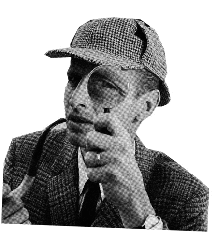 Detective Sticker by Your One and Only