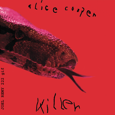 Alice Cooper Snake GIF by joelremygif