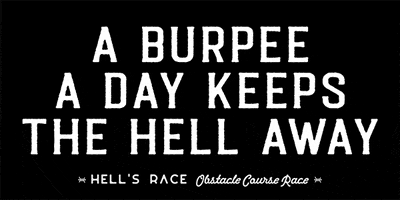 Burpees GIF by Hell's Race