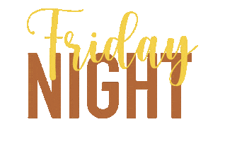 Friday Night Party Sticker