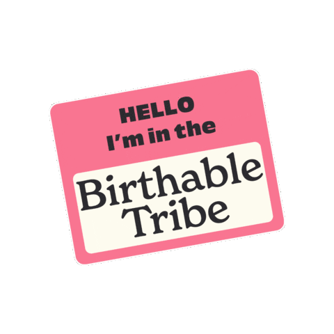 Birthable Sticker