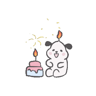 Happy Dog Sticker