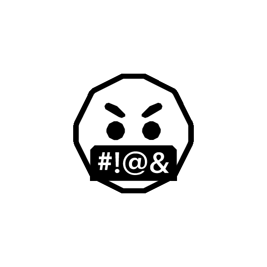 Mad Swear Sticker by Bürocratik