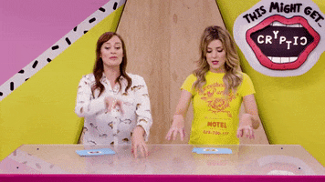 vogueing grace helbig GIF by This Might Get