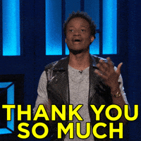 Thank You So Much Gif By Team Coco Find Share On Giphy