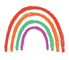 Happy Rainbow Sticker