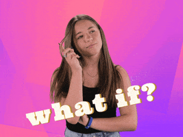 What If Thinking GIF by Kenzie