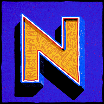 n alphabet GIF by The Rolling Stones