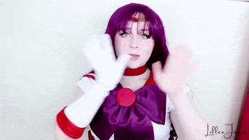 Happy Sailor Moon GIF by Lillee Jean