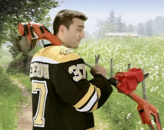 Goon's World: Tale of two GIFS Patrice Bergeron's goal