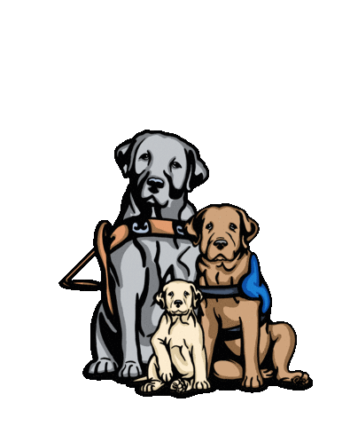 Guide Dogs of the Desert Sticker