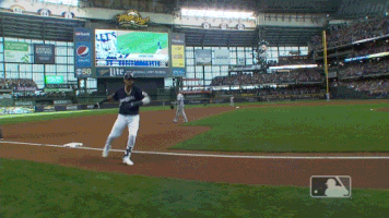 milwaukee brewers sport GIF by MLB