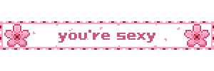Sexy Pixel Sticker