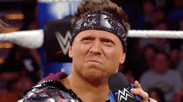 confused the miz GIF by WWE