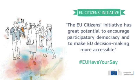 European Citizens Initiative Europe GIF by European Commission