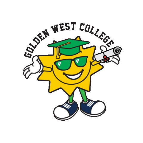 Golden West College Sticker