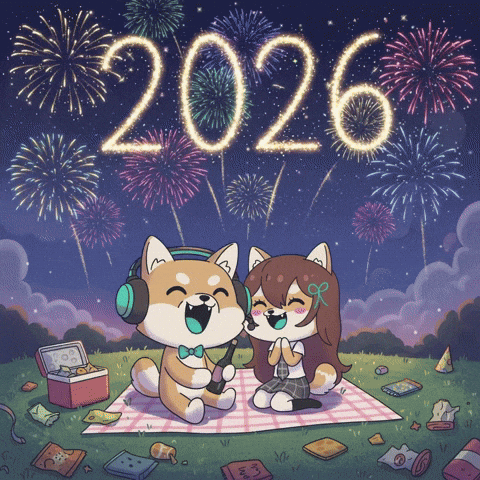 New Year Fireworks GIF by WUFFI